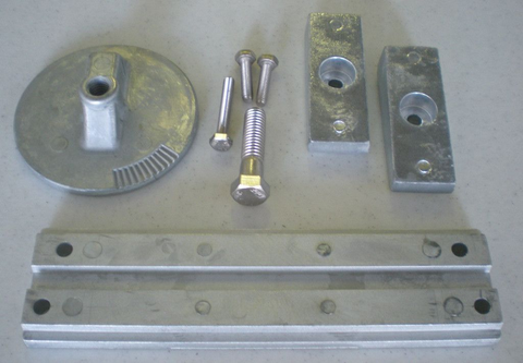 Mercury Verado 4 Cyl Aluminum Anode Kit