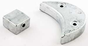 Johnson and Evinrude OMC V4 V6 Outoard Zinc Kit