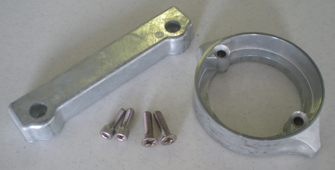 Volvo Penta Aluminum Anode Kit Volvo 280 DP Duo Dual Prop