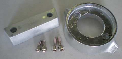 Volvo Penta 290 Single Prop Aluminum Anode Kit