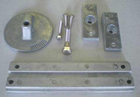 Mercury Verado 4 Cyl Magnesium Anode Kit