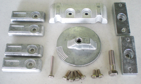 Mercury Verado 6 Cyl Magnesium Anode Kit