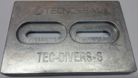 TEC DIVERS S MINI DREAM HULL MAGNESIUM ANODE 6 in. x 4 in