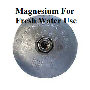 R1 Magnesium Rudder And Trim Tab Anode 1 7/8" Dia