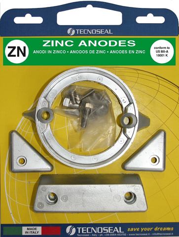 Volvo 290 C Duo-Prop Zinc Anode Kit